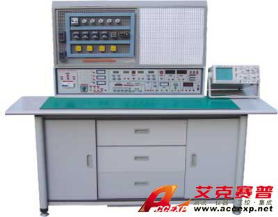 HYKL-840C 通用電工、模電、數(shù)電、電拖（帶直流電機(jī)）實驗與電工、模電、數(shù)電、電拖（帶直流電機(jī)）技能實訓(xùn)考核綜合裝置