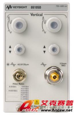 keysight是德 86105D 34 GHz 光 / 50 GHz 電模塊，750-1650 nm，