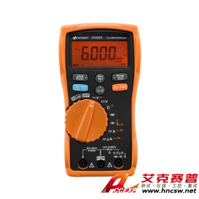 keysight是德 U1232A 手持式數(shù)字萬(wàn)用表，3位半