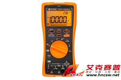 keysight是德 U1242C 手持式數(shù)字萬(wàn)用表，4 位，IP67