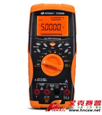 keysight是德 U1252B 手持式數(shù)字萬用表，4位半